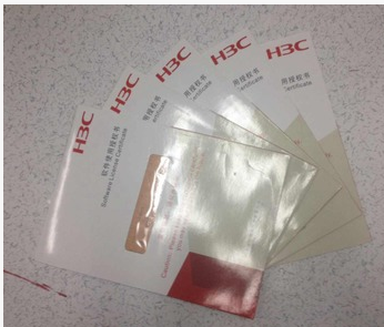 H3C Wireless Controller license Authorization Letter-Management of 1AP-Enterprise Network Private LIS-WX-1-BE