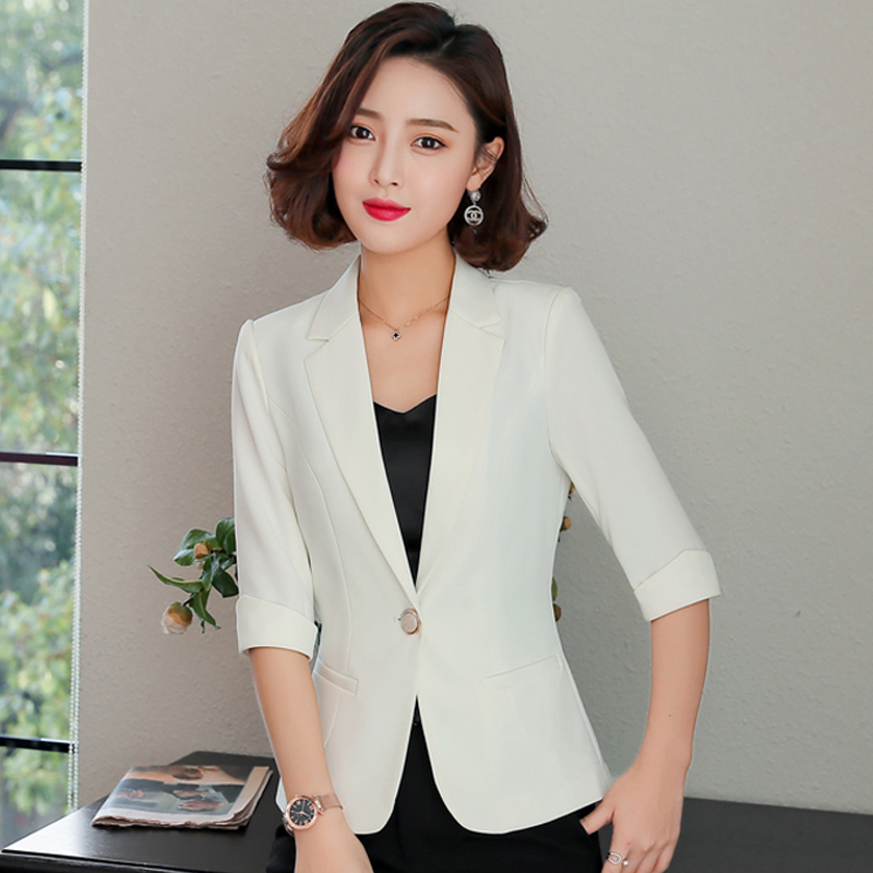 2020 Spring / Summer Suit váy nữ Vest ăn mặc hai mảnh Professional Mid-Sleeve lướt ol thân quần áo bảo hộ