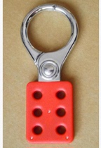 His316 aluminum six-interlock fireproof flower aluminum hook buckle insulated handle industrial safety management Lock 6 people lock