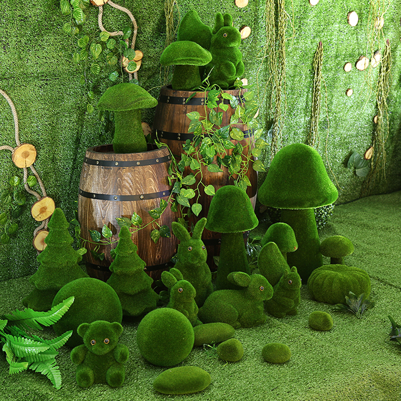 Mori wedding creative props small animals wedding decoration birthday Party welcome area decoration decoration