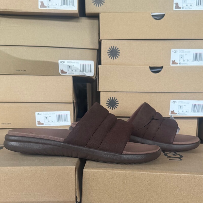 Ugg Men's Shoes, Genuine from the Store, Sheepskin, Lightweight and Comfortable, Home and Outdoor Casual Flat Sandals 1158090 Ugg Men's Shoes, Genuine from the Store, Sheepskin, Lightweight and Comfortable, Home and Outdoor Casual Flat Sandals 1158090