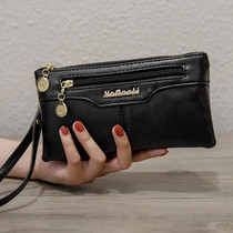 2021 Shangxin wallet zipper messenger bag new double-layer clutch female Japan and South Korea mobile phone bag small bag