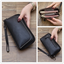 Shell large capacity long wallet female multi-function clutch 2021 new coin purse female mobile phone small clutch