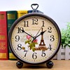 Kangbas Large Character Desk Clock for Living Room and Bedroom, Home Use Desk Clock with Alarm Clock, Creative Nordic Fashion Style