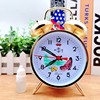 Upgraded Version of Old-Fashioned Wind-Up Mechanical Alarm Clock Chicken Rice Metal Movement Nostalgic Retro Large Ringtone Horseshoe Watch
