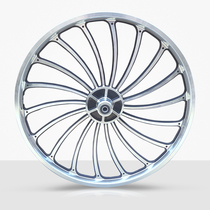 Popular recommended 16-inch 20-inch bicycle all-in-one wheel set rim folding adult stroller aluminum alloy wheel bicycle