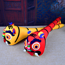 Cloth Tiger Folk Crafts Pounding Back Tiger Pure Handmade Cloth Art Embroidery China Wind Folk Handicrafts Practical