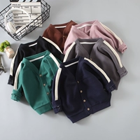 Mùa thu áo khoác trẻ em mới, quần bé, đồ thể thao, cotton nam và nữ, áo len hoang dã shop quần áo trẻ em đẹp