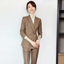 Workplace luxury dressing suit set for women's early autumn temperament work clothes, professional luxury casual commuting suit