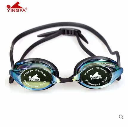 British Hair Swimming Goggles Men and Men General Y570M Ying Fat Anti-UV Electroplating Swimming Mirror