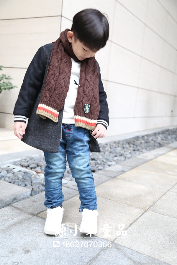 Manteau pour garcon en laine - Ref 2161209 Image 23