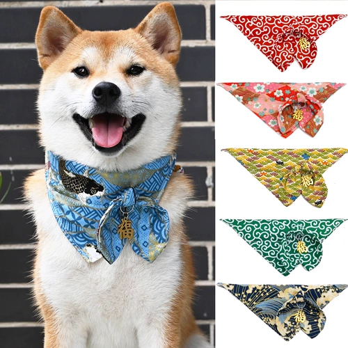 Шарф с бантиком, слюнявчик, аксессуар