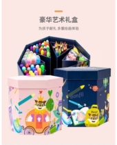 Baofifan Bonfil Colorful Stick Watercolor Pencil lead finger painting Paint Paint Oil Painting Grandstand Magic Box