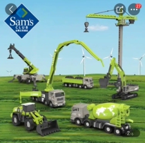 Sam Edu Builder coeducational model toy new energy environmental protection engineering team