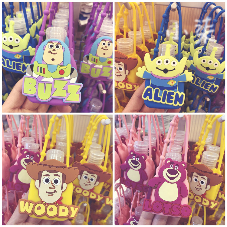 miniso Toy Story strawberry bear Woody three-eyed boy Buzz Lightyear wash-free hand gel