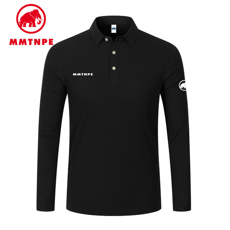 Mammoth Arctic Elephant Men's Polo Shirt Outdoor Sports Casual Breathable Comfortable Stylish Long Sleeve T-Shirt Top Spring/Summer Mammoth Arctic Elephant Men's Polo Shirt Outdoor Sports Casual Breathable Comfortable Stylish Long Sleeve T-Shirt Top Spring/Summer