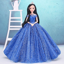 Shallow baby Barbie doll wedding Princess toy Chinese clothing clothing girl toy dress all-inclusive BJD foreign baby