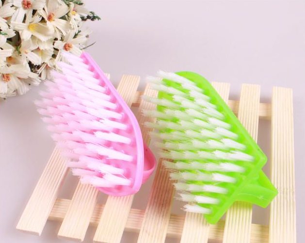 Daily necessities, candy-colored plastic hard bristle brushes, bathtub and washbasin brushes, shoe and laundry brushes, household cleaning brushes pic 2