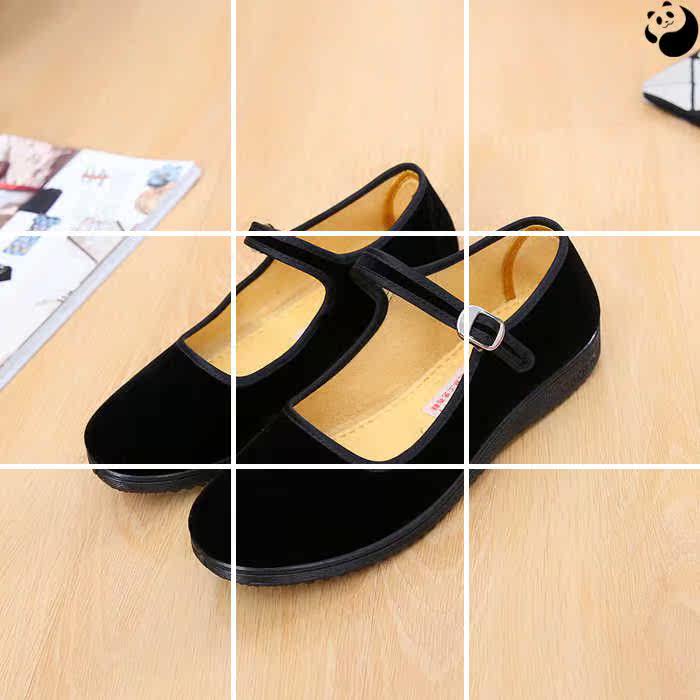 Shoes Women's Shoes Flat Gift Instrument Dance Shoes Black Hotel Work Shoes Show Shoes Mom Shoes Workwear Shoes