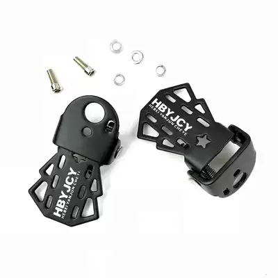 Mountaineering bicycle rear axle pedals, feet, quick removal, rear seats, manned pedals, children, children, children can stand