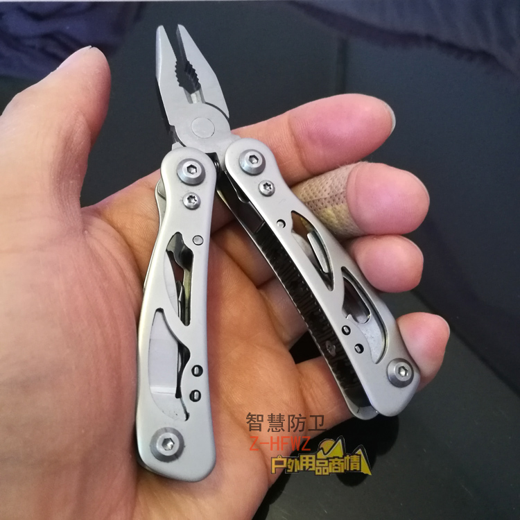 Outdoor universal tool pliers Multi-purpose stainless steel folding universal pliers Multi-function knife pocket vise