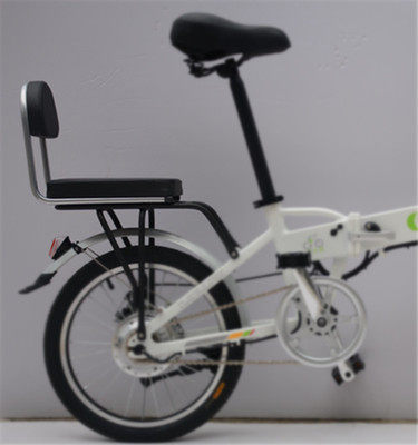 Folding electric bicycle ultra-light and convenient small mini battery bicycle electric bicycle charging back seat alarm lock