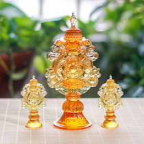 Pisces Eight Auspicious Collection Ancient Law Glass Home Home Tabletop Ornament Eight Rui Xiang Buddha Front Offering Buddha Hall Ornaments