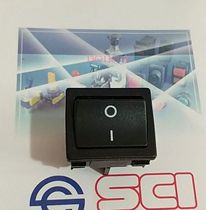 R13-33A square boat switch four legs double road black with light red and green two gear rocker Taiwan new SCI