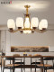 Song Dynasty Aesthetic Living Room Chandelier, High-End New Chinese Style Main Light, Dining Room, Bedroom, Villa, Open Space Large Chandelier 2026 New