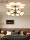 French-Style Vintage Chandelier, Living Room Lamp, North American White Ash Wood Atmosphere Chandelier, Dining Room Bedroom 2025 New Model Lighting Fixtures