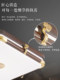 New Chinese Style Ceiling Lamp Rectangular All-Copper Lamp Super Bright Solid Wood Chinese Style Imitation Classical Living Room Lamp Bedroom Dining Room