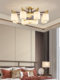 New Chinese-Style Chandelier, Living Room Lighting, Chinese-Style Zen Room Lighting, Ultra-Bright Modern Restaurant Tea Room Fan Light