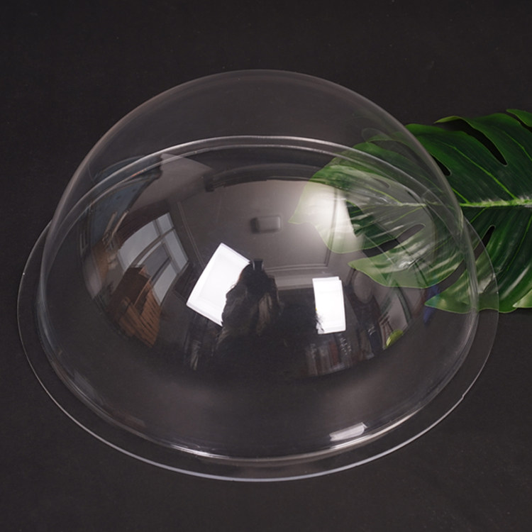 Custom acrylic hemisphere cover transparent plexiglass hemisphere cover round cover space capsule cat nest hollow plastic ball