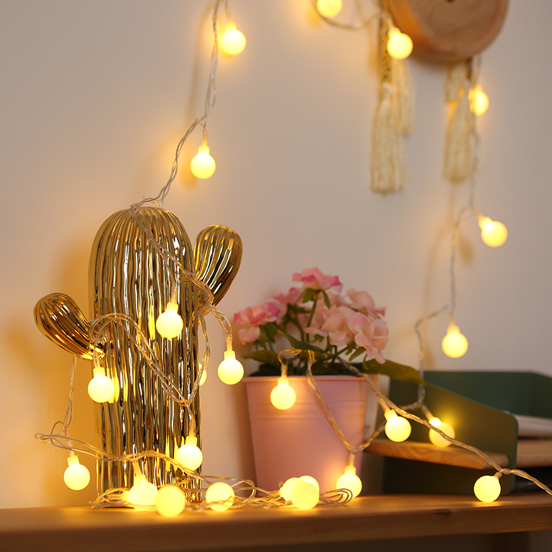 New Year S Small Color Lights Flashing Lights String Lights All Over The Sky Star Net Red Light Room Decoration Bedroom Transformation Romantic Layout