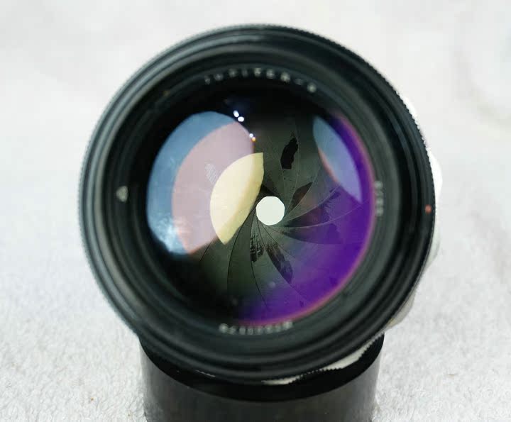 Nga Jupiter-9 85mm f2 M42 port phiên bản màu đen ống kính DSLR full frame
