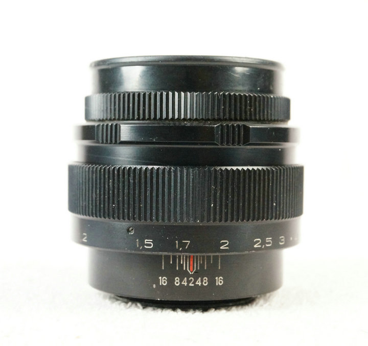 Nga Jupiter-9 85mm f2 M42 port phiên bản màu đen ống kính DSLR full frame