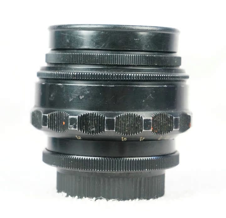 Nga Jupiter-9 85mm f2 M42 port phiên bản màu đen ống kính DSLR full frame