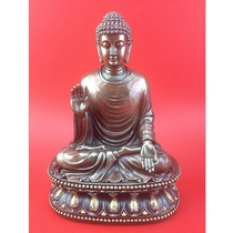 Veroni Buddhist crafts Imitation of Longmen Grottoes-Shakyamuni Buddha sitting resin Buddha statue craft ornaments