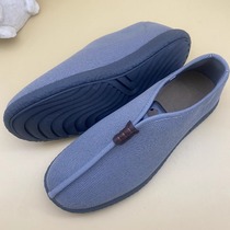 Fanzhujis new lightweight mesh breathable slip-on rubber non-slip comfortable single monk shoes
