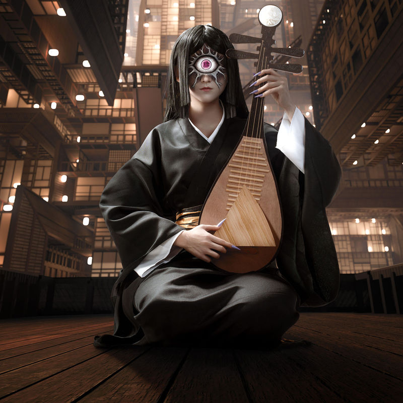 Demon Slayer: Kimetsu No Yaiba, Nezuko Cosplay Costume, Demon Slayer: Twelve Demons, Moon String Four, Biwa No Miko Cosplay Costume, Christmas
