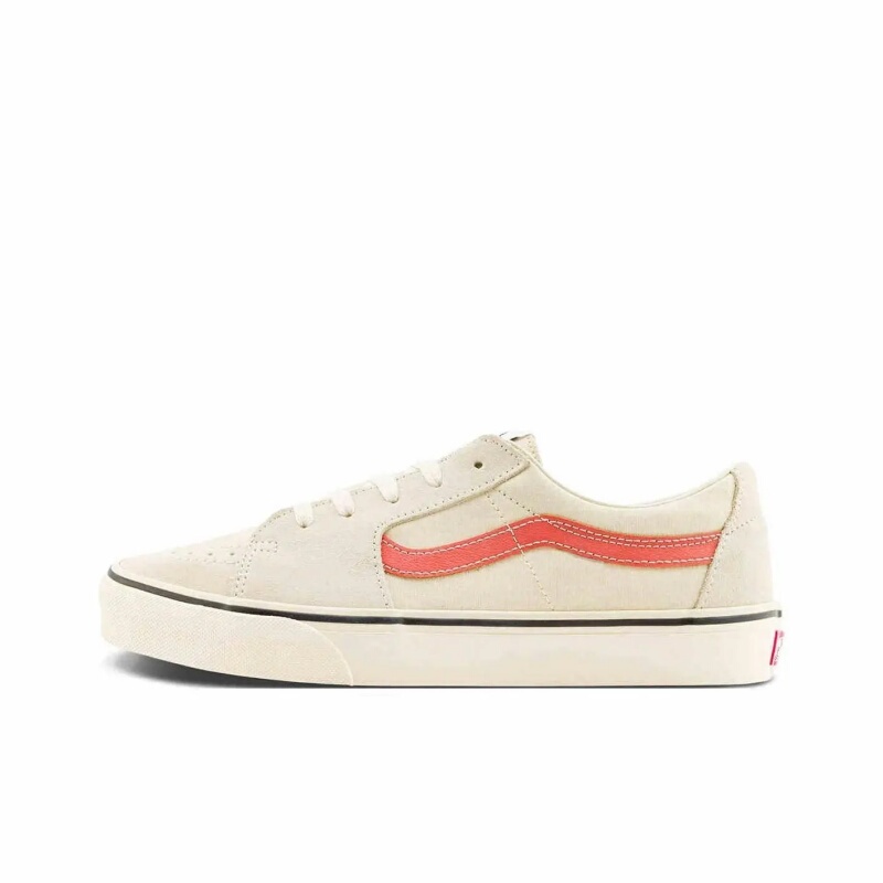 Vans Sk8 Low Classics Comfortable and Versatile Low-Top Sneakers with Side Stripes, Wear-Resistant Men's Shoes for Commuting