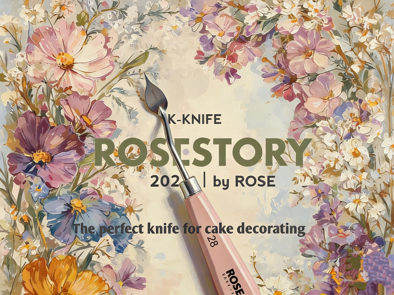 Korean Imported Rosestory Scraper, Flat Scraper, Special Scraper for Flower Scraping, No. 28 (in Stock)