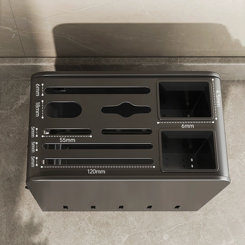 Кухонная подставка для ножа, подставка для нож из нержавеющей стали, домашний многофункциональный набор ножных нож