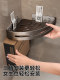 Ermo Bathroom Triangular Shelf, No-Drill Corner Storage Rack for Toilet, Bathroom, Sink, and Shower Room