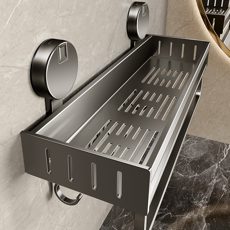 吸盤バスルームラックトイレ収納ラックパンチフリー洗面台壁掛けトイレ壁掛けトイレ