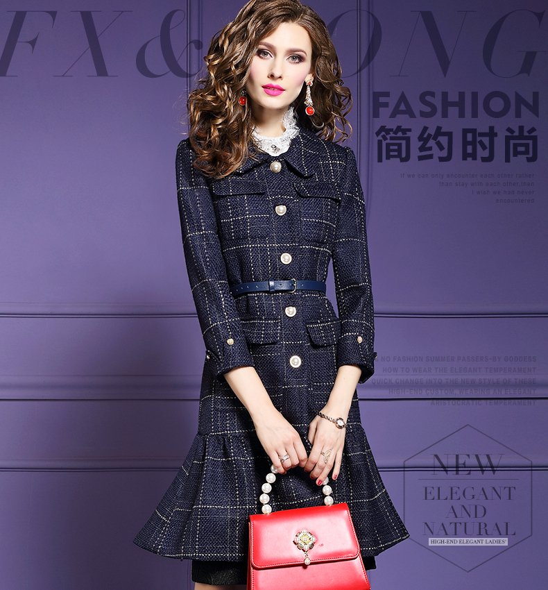 Trench pour femme FX  MONGYI en Polyester - Ref 3226256 Image 8