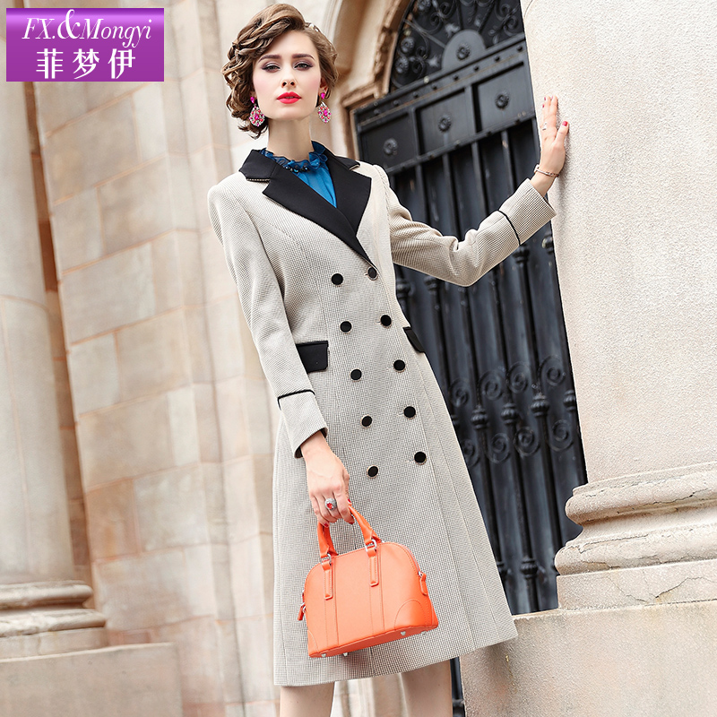 Trench pour femme FX  MONGYI en Polyester - Ref 3226681 Image 4