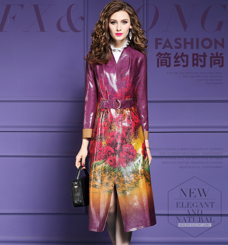 Trench pour femme FX  MONGYI en Polyester - Ref 3226316 Image 8