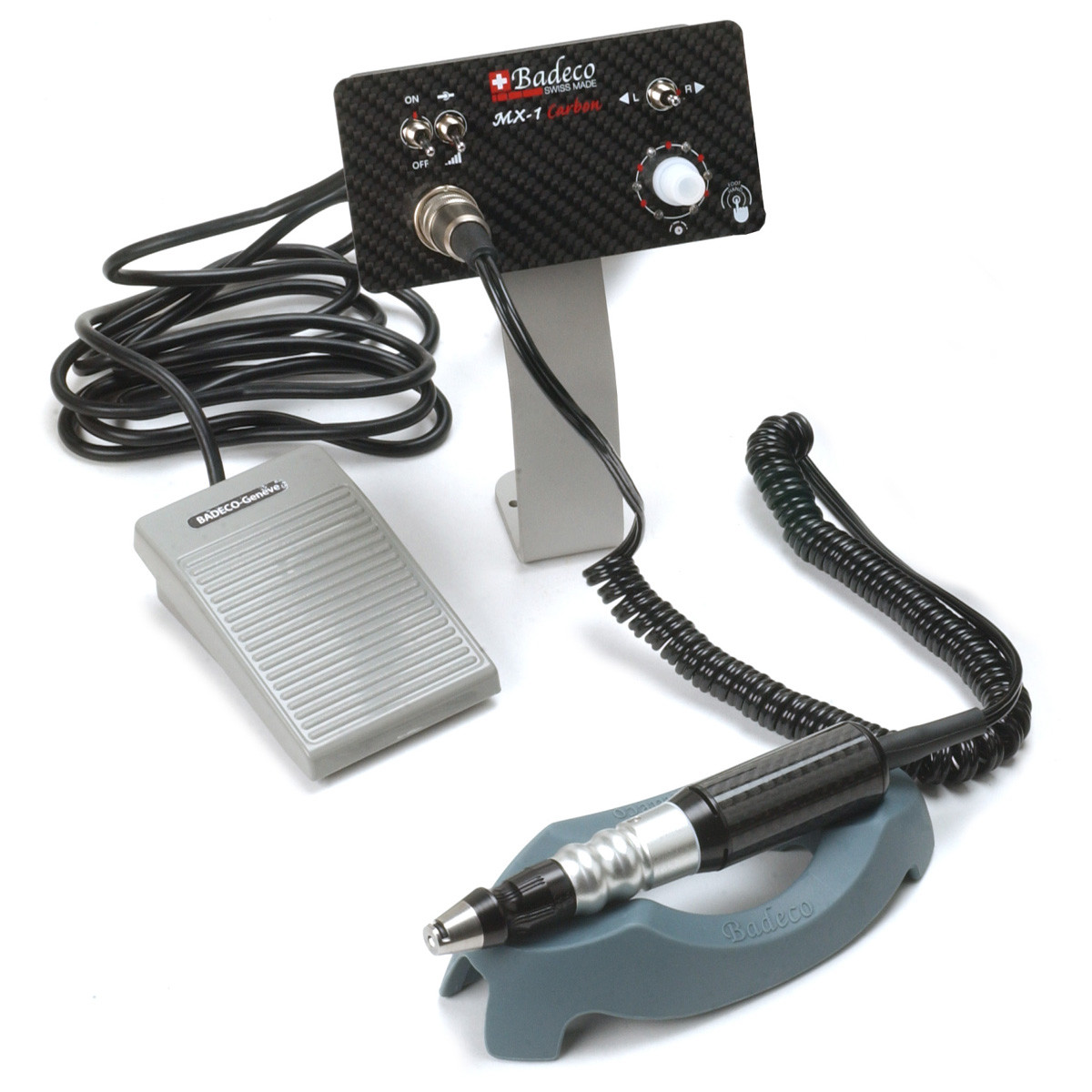 Swiss Production Badeco MX-1 Strong inlaid engraving boreholes polished and polished beating tool grinding machine