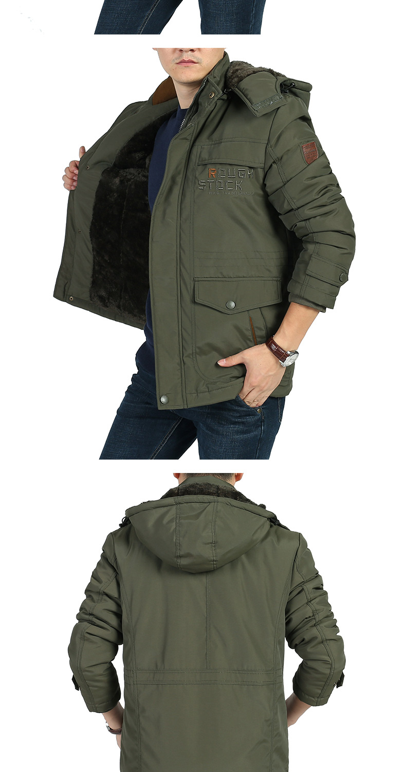 Blouson hiver pour homme ZHAN en Nylon - Ref 3114133 Image 12